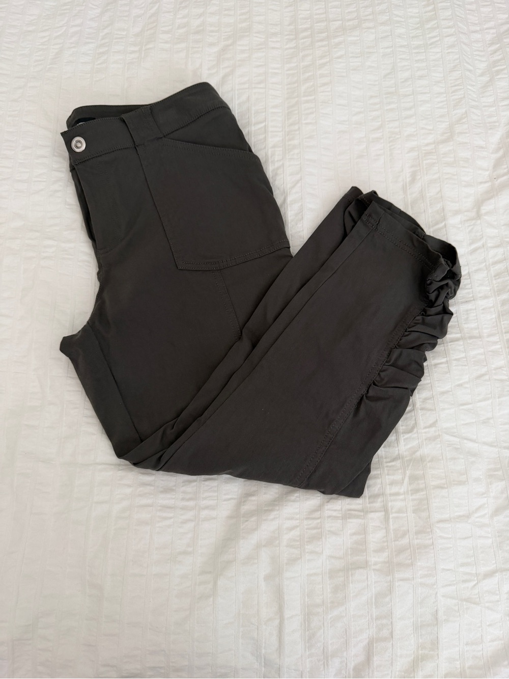 INC International Concepts Olive Green Stretch Pants